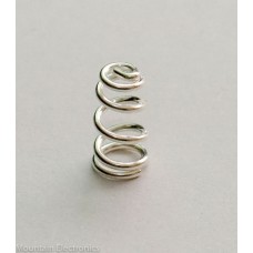 Nickel Plated Beryllium Copper Spring 8.5mm H x 6.5mm D 